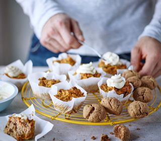Carrot and Apple Muffins recipe - celebrate Apple Day